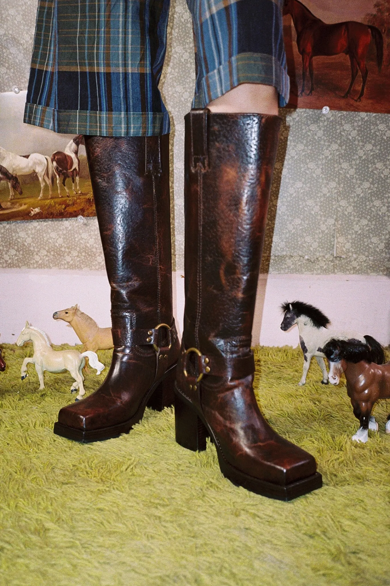 Fashion BONDS Engineer / Riding Boots | Knee High