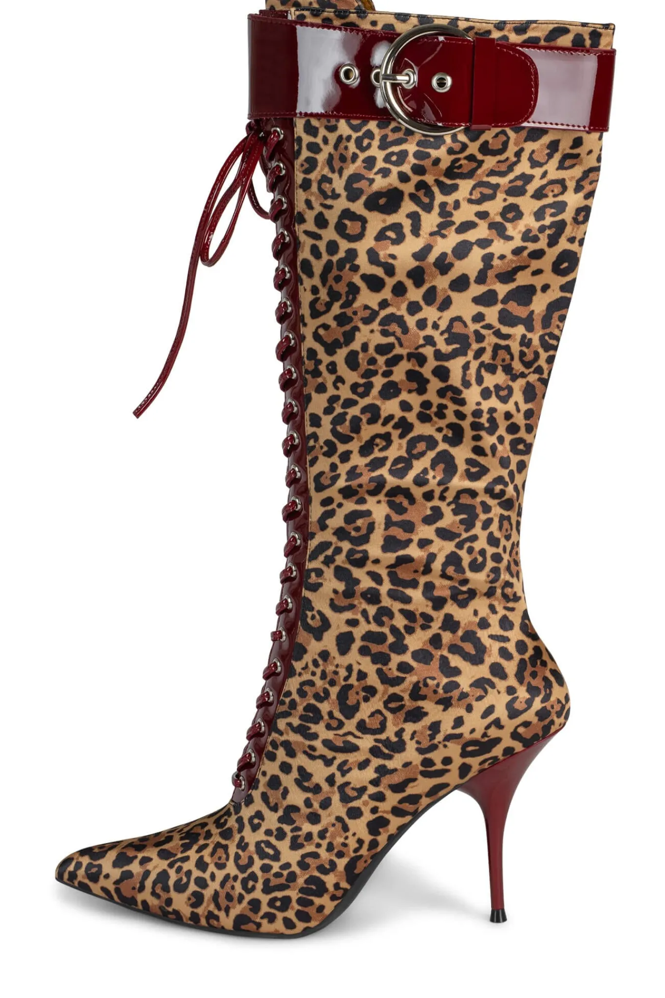 Outlet LACED-UP Stiletto | Knee High